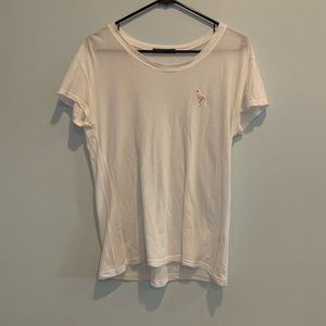 Brandy Melville Flamingo Patch Tee